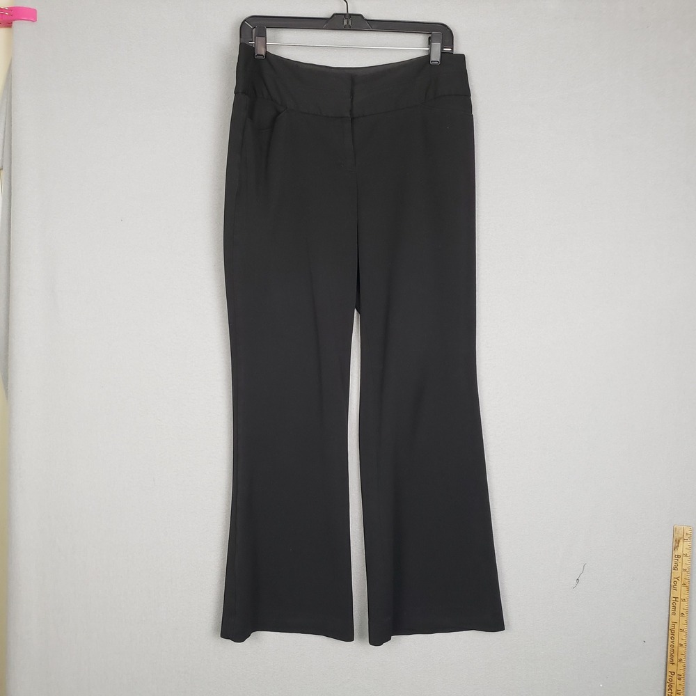 Kirkland Women's Size 12 Nylon Travel Pants Black Granola Girl Casual Gorpcore